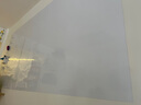 得力（deli）涂鸦教学软白板墙贴办公白板纸贴可移除挂式家用教学写字板磁性黑板儿童可檫写画板 【自带背胶软白板】240*120cm 实拍图