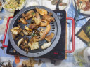米技Miji电陶炉电磁炉德国米技炉家用煮茶炉超长定时双圈烹饪LED显示升级款D6红色 2000W 实拍图