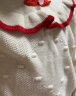 巴拉巴拉童装女童毛衣小童宝宝针织衫国风翻领上衣红色春装潮201123103003 晒单实拍图