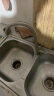 华帝（VATTI）厨房水龙头单冷 不锈钢厨房水槽单冷龙头 旋转洗菜盆龙头 016000 实拍图