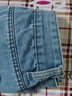 真维斯（Jeanswest）女装牛仔裤子时尚港风2025季新款显瘦直筒裤休闲百搭长裤GYP A雾霾蓝8520（直筒长裤） 版型偏大建议拍小一码 25 实拍图