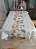 本知桌布防水防油免洗防烫pvc餐桌垫新款家用长方形茶几布台布餐桌布 艾琳仙境（3.0加密防水防油） 100*160cm(适合茶几) 实拍图