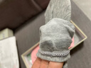 aicare防臭袜子女船袜纯棉抗菌春夏季薄全棉防滑不掉跟网眼隐形浅口短袜 粉色3双麻灰3双 6双 M 100%纯棉船袜（37-39码） 实拍图