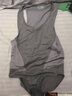 无畏船长男士弹力紧身运动健身跑步瑜伽体操透气美体塑身背心三角连体衣 黑色 M 实拍图