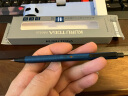 三菱（uni）KURUTOGA自动铅笔 0.5mm金属笔握考试书写绘图素描旋转活动铅笔 M5-KH 无声蓝 单支装 晒单实拍图