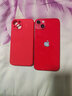 英悦 适用苹果14手机壳iPhone14Pro Max硅胶Plus镜头全包围防摔网红超薄简约保护套 14Plus【中国红】内里植绒·配钢化膜 实拍图