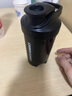 代玺摇摇杯男女士健身运动水杯蛋白粉大容量搅拌杯喝水杯子塑料奶昔杯 黑色【配搅拌球】 500ml 实拍图