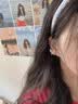 蔓笙蓝色蝴蝶蚊香盘耳夹女2026新款无耳洞耳环轻奢小众高级感耳钉耳饰 蓝色蝴蝶耳夹一对 实拍图