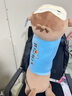 艺乐坊毛绒玩具猴子抱枕公仔女生睡觉陪睡夹腿娃娃可爱大号女孩生日礼物 棕色圆眼猴 100cm 实拍图