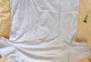 真维斯（JEANSWEST）夏季新款纯色短袖青少年学生打底上衣简约风宽松休闲百搭情侣装 白色 2XL(体重150斤-170斤) 晒单实拍图