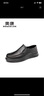 奥康官方男鞋四季通用款男士时尚商务休闲羊皮鞋百搭套脚柔软舒适鞋 黑色 40 实拍图