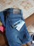 JEEP SPIRIT吉普牛仔裤男宽松秋冬季男士直筒裤微弹休闲裤 磨白蓝色加绒 31 实拍图