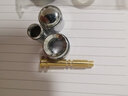 杰洲 提拉开关分水器 浴缸三联冷热水龙头切换出水方式 通用铜杆拉帽螺帽淋浴花洒混水阀出水转换维修配件 全套拉杆（45mm） 实拍图