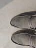 斯凯奇（Skechers）男鞋商务休闲鞋季百搭时尚帆布鞋舒适复古一脚蹬66387 卡其色/KHK 40 实拍图