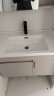 法恩莎（FAENZA）浴室柜组合柜简约卫生间陶瓷一体盆洗漱台洗脸盆储物收纳浴柜套装 实拍图