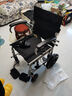 英洛华电动轮椅折叠轻便老人老年人智能全自动残疾人轮椅代步车N5519C 超轻款 40AH锂电+跑70公里 实拍图