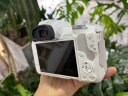 佳能（Canon）EOS R50 微单半画幅相机 r50小巧便携 Vlog拍摄直播相机 4K短视频 白色拆单机+七工匠R转接环+YN501.8小痰盂 官方标配【无必备配件摄影大礼包~推荐购买套餐】 实拍图