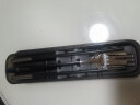 京东京造 304不锈钢勺子叉子 合金筷子套装 学生便携餐具四件套  实拍图