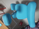 怡佳乐（YIJIALE）儿童学习椅小学生写作业写字椅子家用可升降调节正姿椅带脚踏 蓝色五爪/普通版(1.1-1.45米) 实拍图