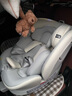 Miber汽车儿童安全座椅婴儿宝宝0-4到12岁汽车用可坐可躺360度旋转车载 highline-lite云母白 实拍图