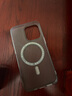 宝茹（BAORU） 苹果手机壳透明磁吸镜头全包软边气囊防摔强磁高透手机套保护套男女款 magsafe晶钻磨砂【透黑色】 iphone 13 pro 实拍图