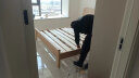京东京造实木床 天然橡胶木加高靠背多功能床头 主卧双人床1.8×2米BW07 晒单实拍图