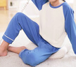 真维斯儿童睡衣套装春秋纯棉家居服男女童2025新款秋季中大童7a抗菌童装 海军蓝 J口袋狗X 130 实拍图