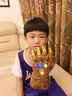 乐福然灭霸无限手套thanos无限战争手套1:1可戴cosplay 儿童发光版宝石可拆卸 实拍图