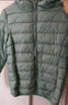 雅鹿轻薄羽绒服女短款连帽秋冬新款90绒轻便外套ap 浅绿色 180/XXXL 实拍图