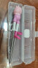 啵乐乐爱迪生儿童筷子训练筷3-6岁不锈钢虎口定位露比款（带收纳盒） 实拍图