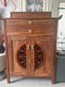 森墨匠佛龛柜新中式实木供桌香案神台客厅家用财神爷神像供奉台小型神龛 海棠色 168*48*118.5 实拍图