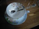 嘉兰 咖啡杯碟套装 欧式茶具英式下午茶杯骨瓷杯碟咖啡杯奶杯果汁杯 丽日蓝单金版 实拍图