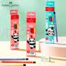 辉柏嘉（Faber-castell）三角学生铅笔国潮熊猫 妙笔生花HB12支装 搭配单孔笔刨 132103 实拍图