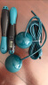 惠寻京东自有品牌奇旅系列跳绳电子计数运动燃脂健身绿黑绳球两用 实拍图