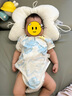 婧麒（JOYNCLEON）婴儿枕头0-1岁定型枕2岁新生儿宝宝儿童睡觉头型纠正矫正防偏 赫拉白 【PP棉填充 分区定型 】 实拍图