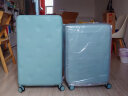 不莱玫大容量行李箱女旅行箱学生26英寸plus高颜值拉杆箱子男 灰绿色 晒单实拍图