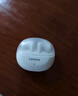 联想（Lenovo）蓝牙耳机真无线 半入耳舒适佩戴游戏运动音乐降噪耳机超长续航高清音质TC3309白色 实拍图