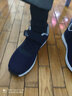 舒缦孝足老人鞋男鞋新品夏季中老年人防滑软底爸爸鞋妈妈休闲运动鞋女春秋单鞋四季款网面透气旅游安全健步鞋 3302蓝色男款 39 实拍图