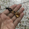 宝卡伊天然黄水晶吊坠925银镶高品金橘色黄水晶项链送女友送妈妈礼物 约2-3g黄水晶925银时尚扣款 实拍图