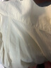 FANSILANEN【UPF50+】范思蓝恩工装防晒套装女新款凉感休闲轻户外冲锋衣外套 米色（上衣） M 晒单实拍图