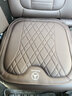 拓比应奔驰坐垫新款E300L/GLC/E级C260L/bA200L腰靠托座垫头枕专用透气 奔驰坐垫1个+腰靠1个【栗棕色】 实拍图