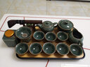 祥业哥窑功夫茶具整套装泡茶壶盖碗茶杯茶道六君子乔迁公司送礼伴手礼 哥窑八杯配茶罐青蛙+茶盘14头 实拍图