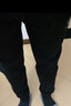 KELME /卡尔美运动裤男子秋冬休闲针织加厚束脚卫裤宽松情侣女长裤子 深夜蓝加绒【经典小LOGO】 L 【175/80A】 实拍图