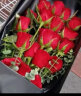 莱一刻礼盒鲜花速递花束表白送女友生日礼物全国同城配送 19朵香槟玫瑰礼盒 实拍图