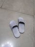 惠夫人夏天浴室拖鞋女家居室内防滑一字拖情侣洗澡塑料PVC凉拖鞋男 粉色+灰色 女37-38+男40-41 实拍图