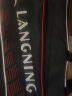 朗宁（LANGNING）便携羽毛球包大容量男女款手提单肩网球拍包耐磨羽毛球拍包袋子 3支装拍包红色（配手胶） 实拍图