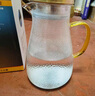 苏氏陶瓷（SUSHI CERAMICS）加厚耐热玻璃水壶套装花茶壶1.8L果汁壶家用玻璃杯水杯锤纹1壶4杯 实拍图