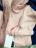 啄木鸟冲锋衣外套女春秋冬季三合一可拆卸防风防水定制潮牌新款登山风衣 女款粉色（外套+内胆） XL 实拍图