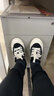 飞跃（Feiyue）官方帆布鞋男鞋女鞋低帮百搭厚底舒适休闲鞋子情侣款透气运动板鞋 黑色 40 实拍图