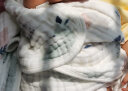 十月结晶婴儿浴巾纯棉纱布初生新生儿超柔吸水宝宝儿童大毛巾方巾 6层连帽浴巾 海洋精灵（90*90cm） 晒单实拍图